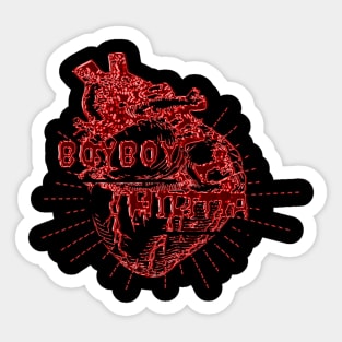 Boyboy Militia - Life collection (red) Sticker